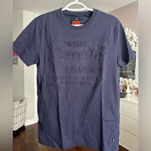 Superdry- Men’s small- Embossed Vintage Logo T-Shirt